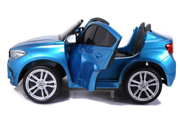 Mașină Electrică pentru Copii BMW X6M 12V 2 Locuri Albastru [8]