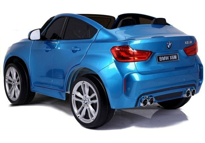 Mașină Electrică pentru Copii BMW X6M 12V 2 Locuri Albastru [9]