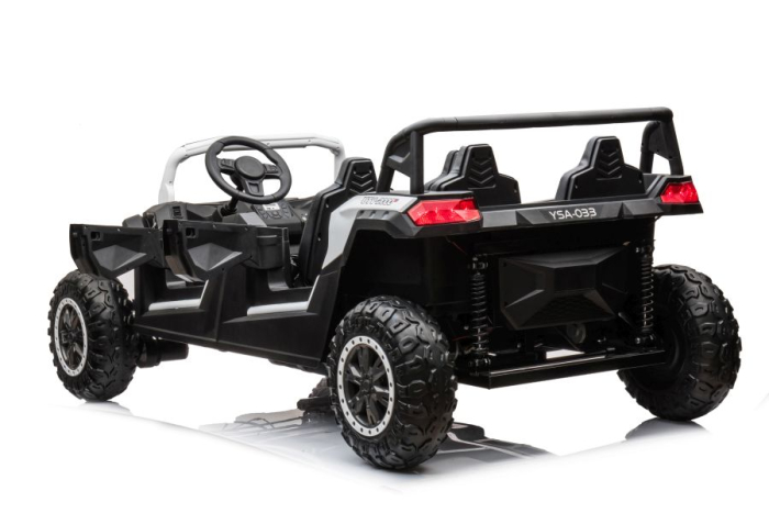 Buggy Electric pentru Copii 4x4 24V Alb [8]
