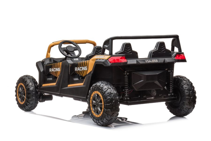 Buggy Electric pentru Copii 4x4 24V Auriu [5]