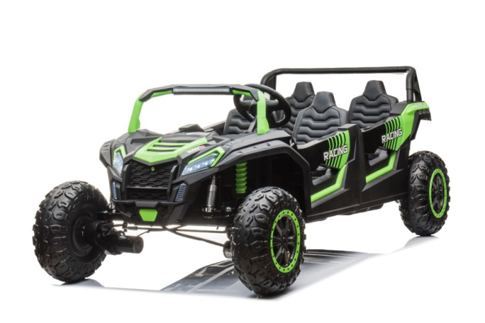 Buggy Electric pentru Copii 4x4 24V Verde [7]