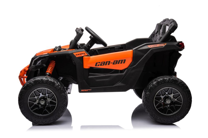 Buggy Electric pentru Copii Can-Am 4x4 24V 800W Portocaliu Lăcuit [3]