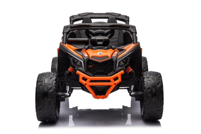 Buggy Electric pentru Copii Can-Am 4x4 24V 800W Portocaliu Lăcuit [4]