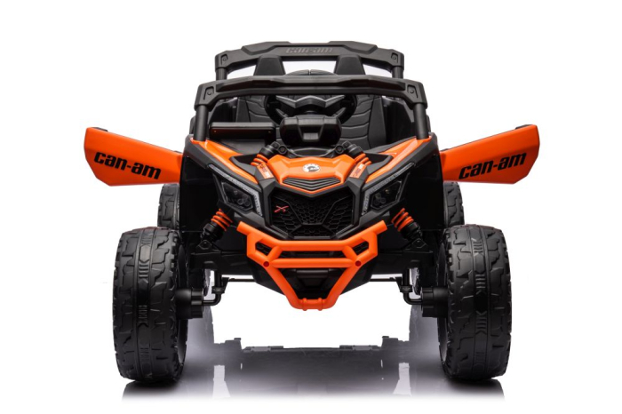 Buggy Electric pentru Copii Can-Am 4x4 24V 800W Portocaliu Lăcuit [8]
