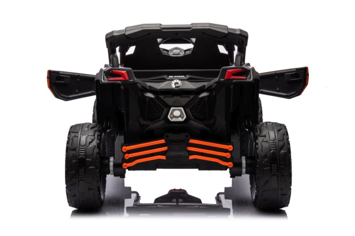 Buggy Electric pentru Copii Can-Am 4x4 24V 800W Portocaliu Lăcuit [5]