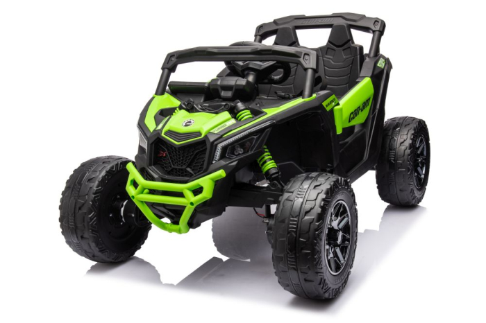 Buggy Electric pentru Copii Can-Am 4x4 24V 800W Verde Lăcuit [5]