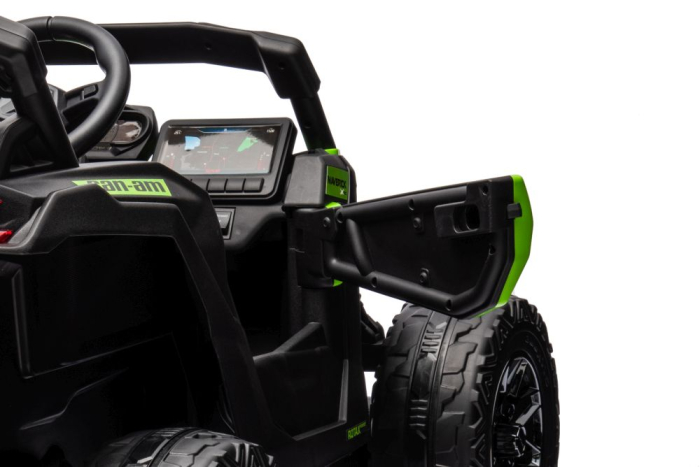Buggy Electric pentru Copii Can-Am 4x4 24V 800W Verde Lăcuit [11]