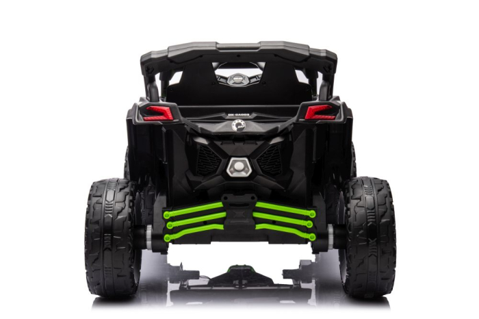Buggy Electric pentru Copii Can-Am 4x4 24V 800W Verde Lăcuit [3]