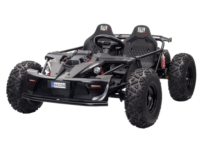Buggy electric pentru copii SX2358 XXL, negru [4]