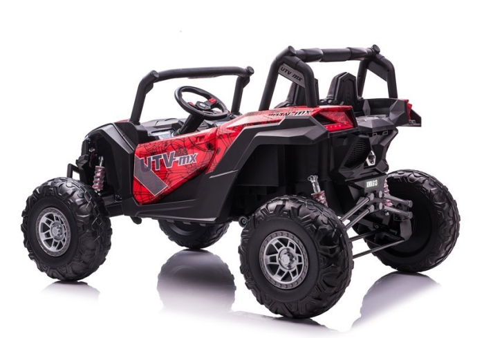 Buggy Electric pentru Copii UTV-MX 24V Spider Roșu [5]