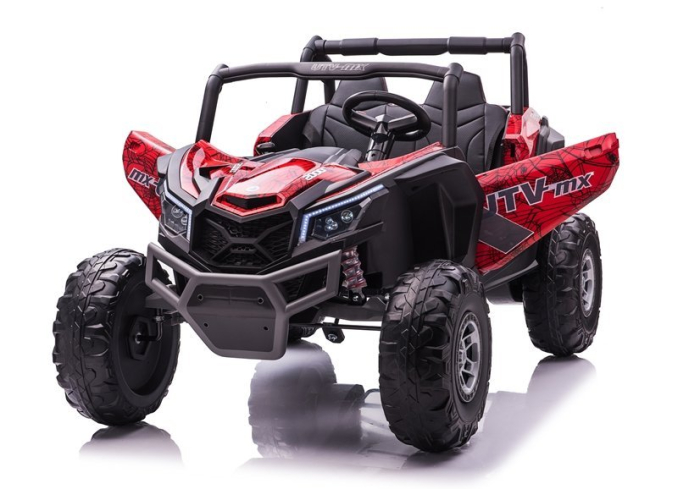 Buggy Electric pentru Copii UTV-MX 24V Spider Roșu [8]