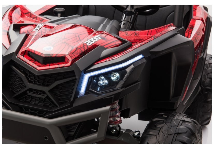 Buggy Electric pentru Copii UTV-MX 24V Spider Roșu [13]