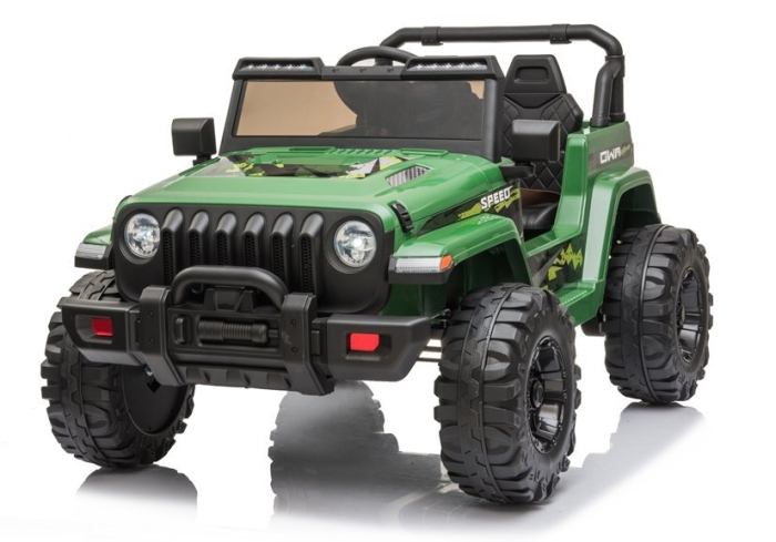 Mașină Electrică pentru Copii SUV Off-Road 12V Verde [3]