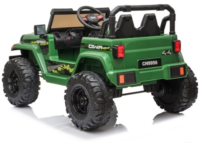 Mașină Electrică pentru Copii SUV Off-Road 12V Verde [5]