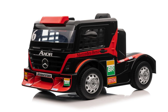 Camion Electric pentru Copii Mercedes-Benz Axor 12V Roșu [2]