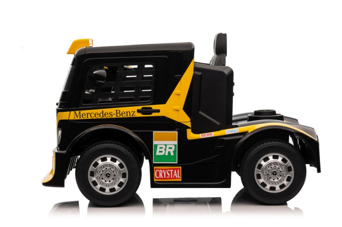 Camion Electric pentru Copii Mercedes 12V Galben [2]