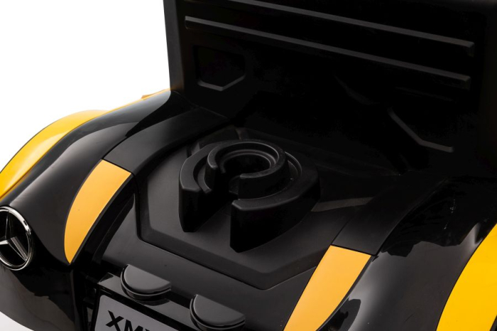 Camion Electric pentru Copii Mercedes 12V Galben [6]