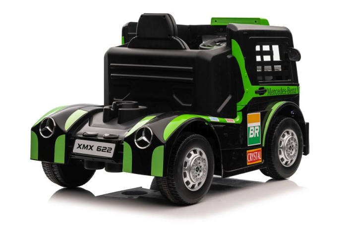 Camion Electric pentru Copii Mercedes 12V Verde [3]
