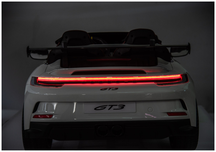 Mașină electrică pentru copii Porsche GT3 - Albă [13]
