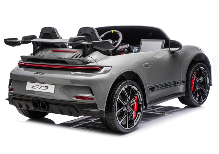 Mașină electrică pentru copii Porsche GT3 - Gri [4]