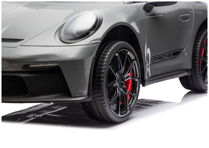 Mașină electrică pentru copii Porsche GT3 - Gri [9]