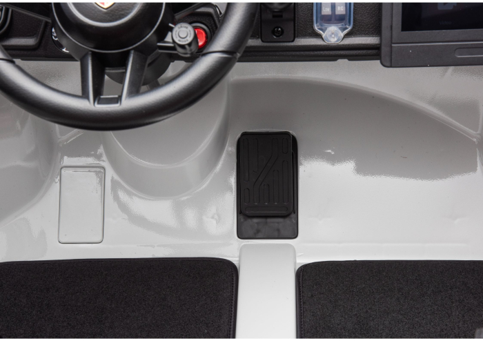 Mașină electrică pentru copii Porsche GT3  24V 2x150–280W, Alb [7]
