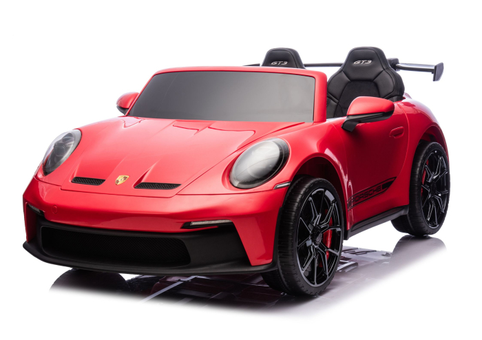 Mașină electrică pentru copii Porsche GT3  24V 2x150–280W, Roșu [2]