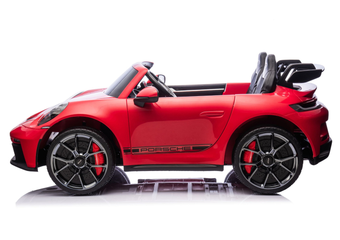 Mașină electrică pentru copii Porsche GT3  24V 2x150–280W, Roșu [4]