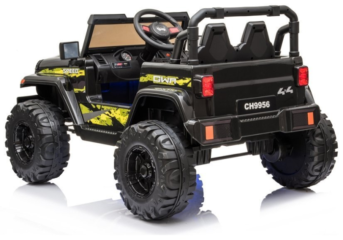 Mașină Electrică pentru Copii SUV Off-Road 12V Negru [4]