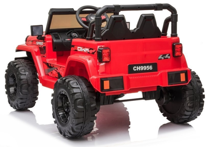Mașină Electrică pentru Copii SUV Off-Road 12V Roșu [6]