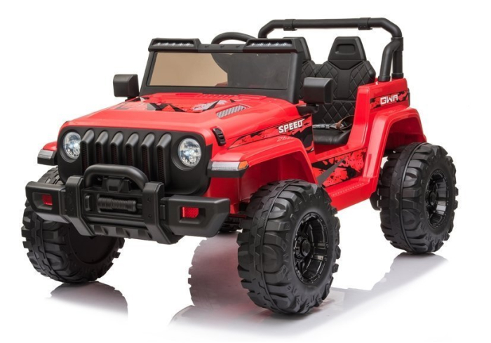 Mașină Electrică pentru Copii SUV Off-Road 12V Roșu [3]