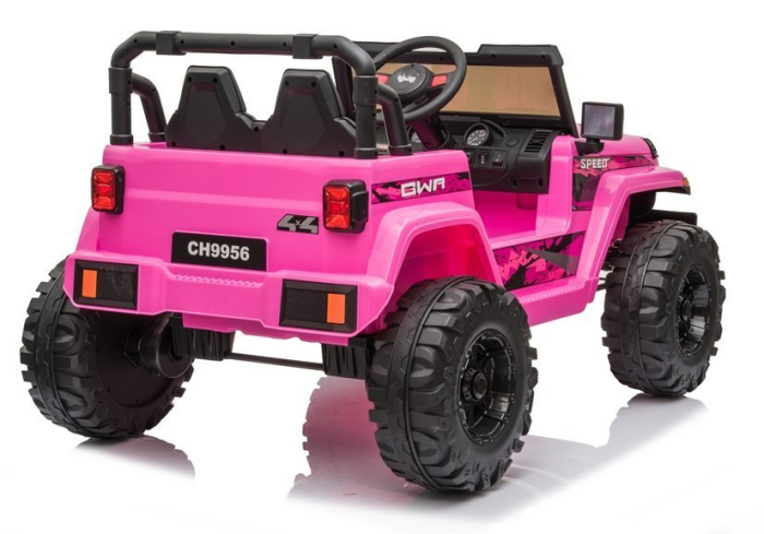 Mașină Electrică pentru Copii SUV Off-Road 12V Roz [6]