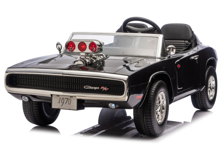 Mașinuță electrică pentru copii Dodge Charger R/T – 24V | 400W | Negru [2]