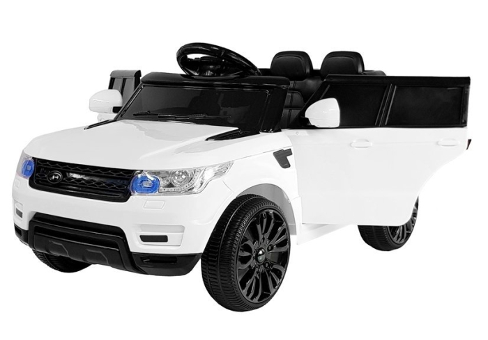 Mașină Electrică pentru Copii SUV 4x4 12V Alb [4]