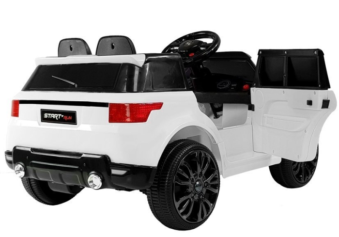 Mașină Electrică pentru Copii SUV 4x4 12V Alb [3]