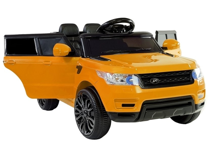 Mașină Electrică pentru Copii SUV 4x4 12V Portocaliu [2]