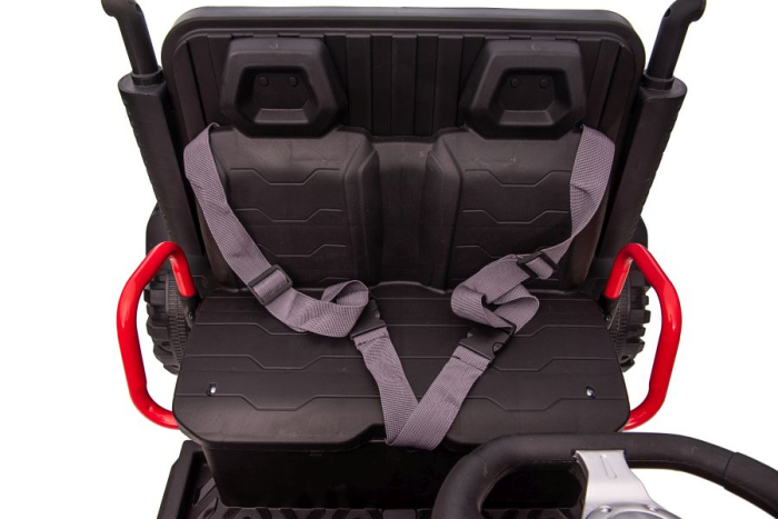 Mașină Electrică pentru Copii Jeep 4x4 12V Roșu [9]