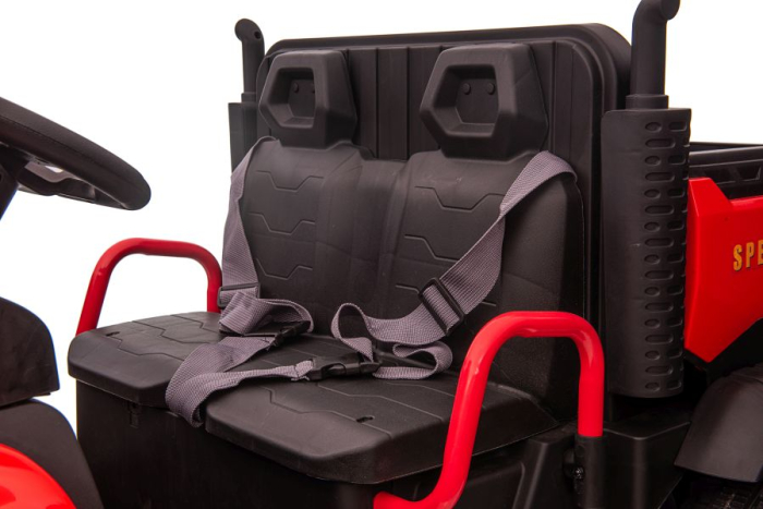 Mașină Electrică pentru Copii Jeep 4x4 12V Roșu [8]