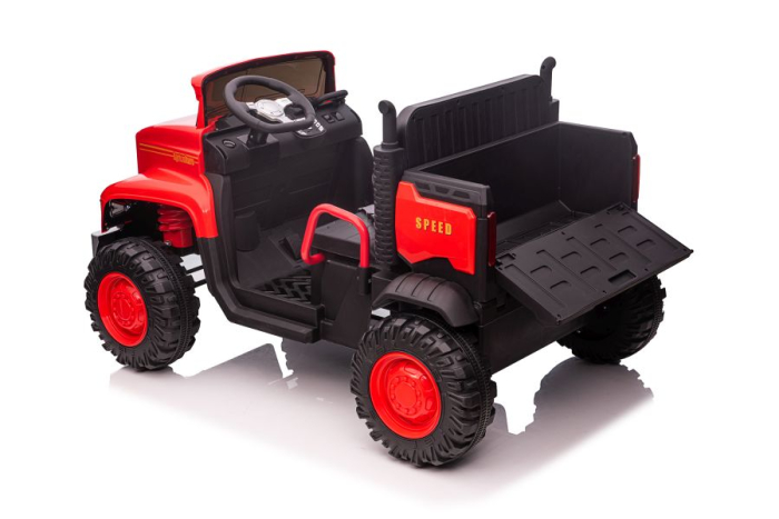Mașină Electrică pentru Copii Jeep 4x4 12V Roșu [6]