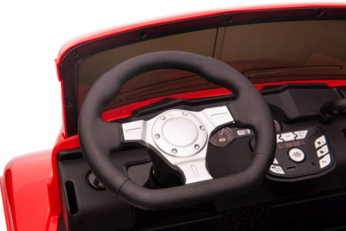 Mașină Electrică pentru Copii Jeep 4x4 12V Roșu [7]