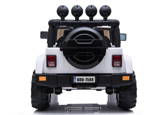 Mașină Electrică pentru Copii Jeep 4x4 12V 4x45W Alb [4]
