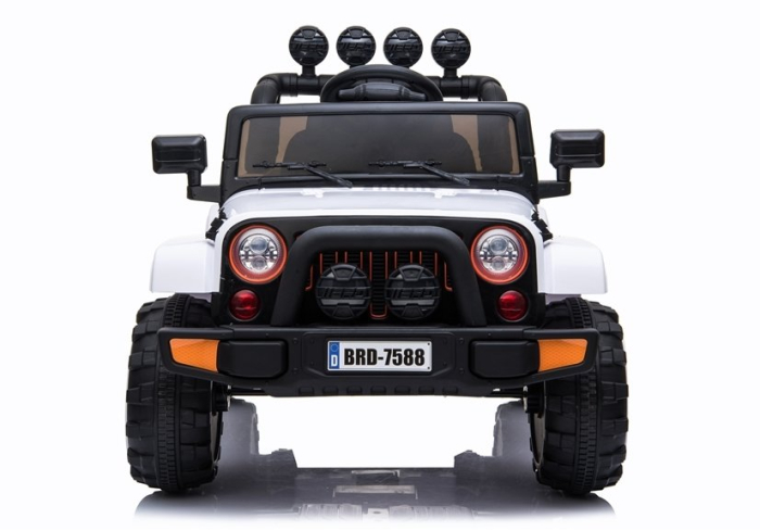 Mașină Electrică pentru Copii Jeep 4x4 12V 4x45W Alb [2]