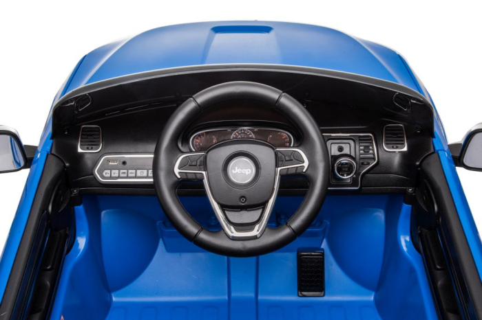 Mașinuță electrică pentru copii Jeep Grand Cherokee  – 12V | Albastru [13]