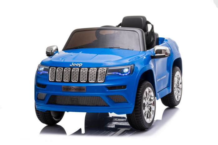 Mașinuță electrică pentru copii Jeep Grand Cherokee  – 12V | Albastru [4]