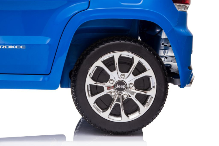 Mașinuță electrică pentru copii Jeep Grand Cherokee  – 12V | Albastru [11]