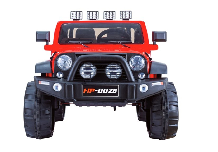 Mașină Electrică pentru Copii Jeep 12V Roșu [4]