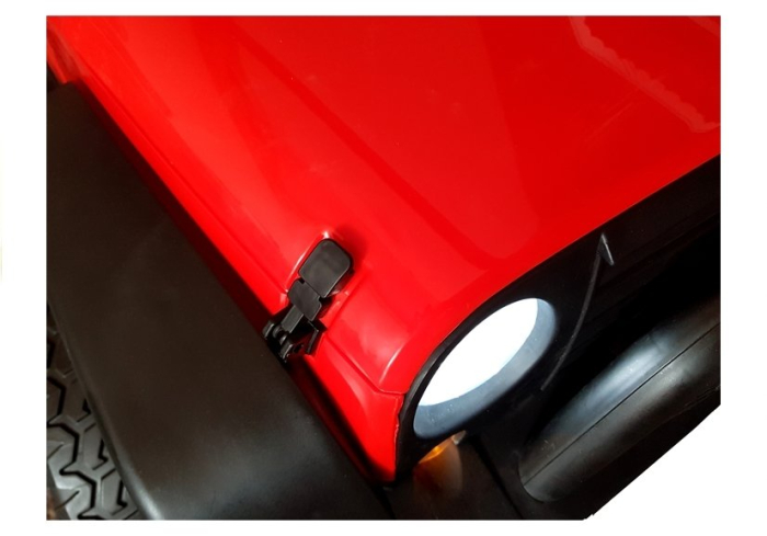 Mașină Electrică pentru Copii Jeep 12V Roșu [9]