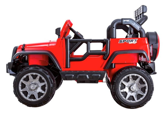 Mașină Electrică pentru Copii Jeep 12V Roșu [5]