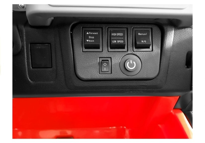 Mașină Electrică pentru Copii Jeep 12V Roșu [7]