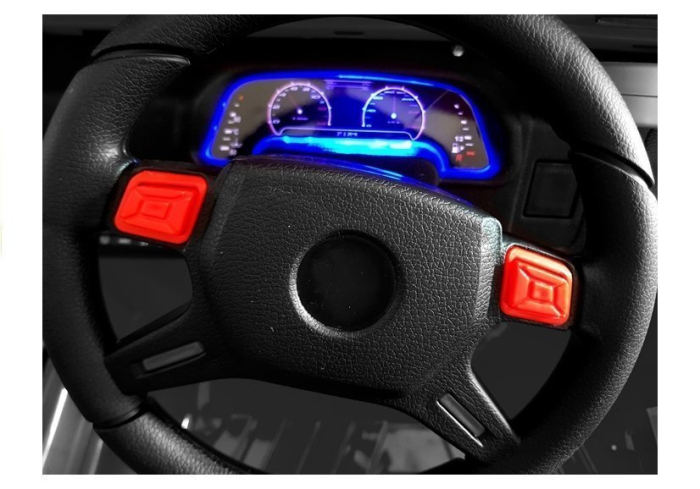 Mașină Electrică pentru Copii Jeep 12V Negru [8]